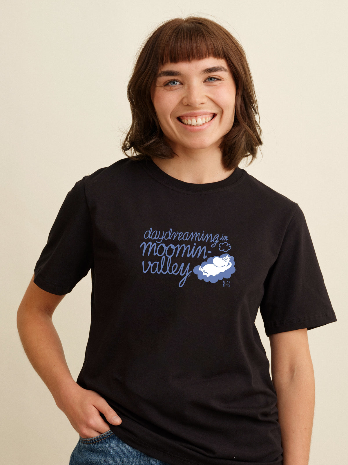 Daydreaming Moomintroll Muumi t-paita