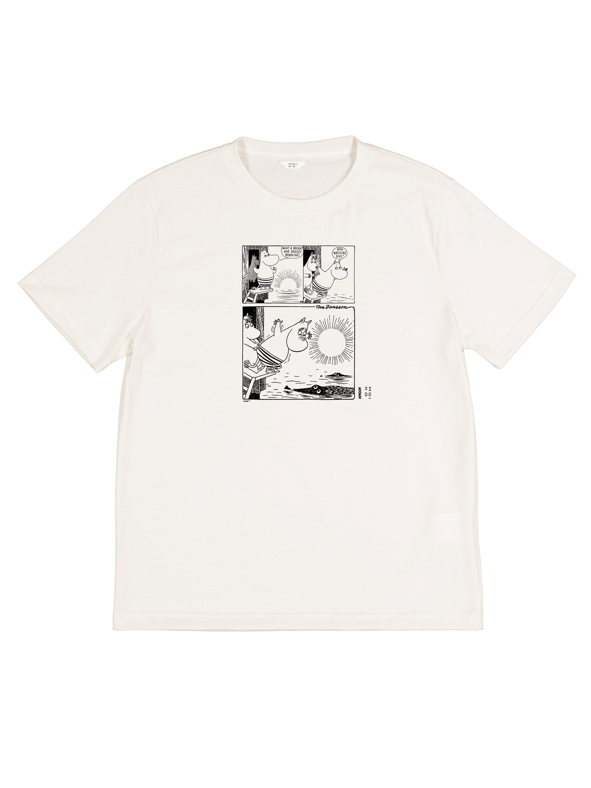 Aamu-uinti Muumi t-paita Off White
