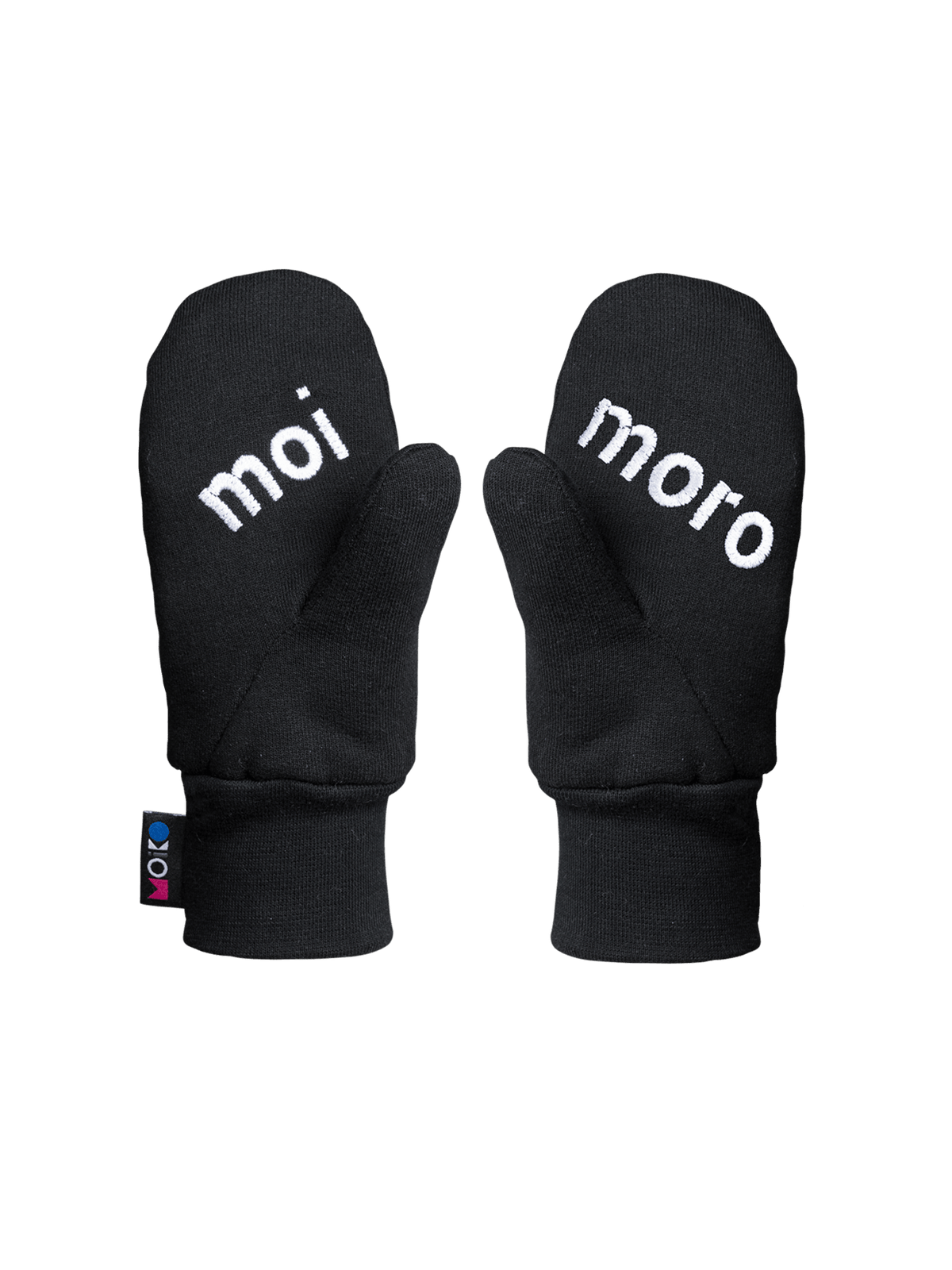 Moro-Moi lasten moikkauslapaset Musta 1-3