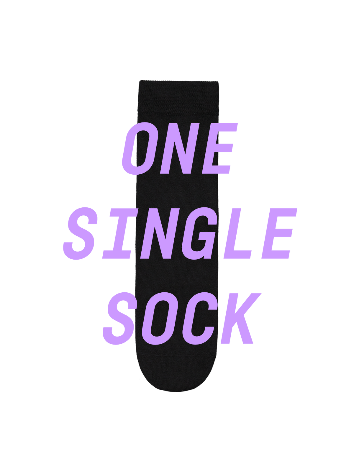 One Single Sock Musta